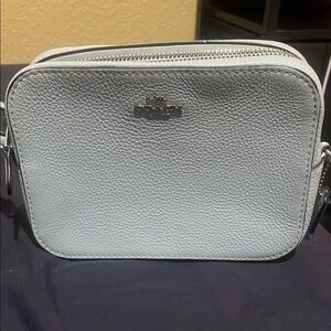 Coach Sky Blue Leather Crossbody